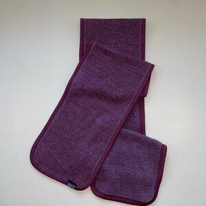 Patagonia Unisex Better Sweater Fleece Soft Scarf Purple 65 in X 8.5